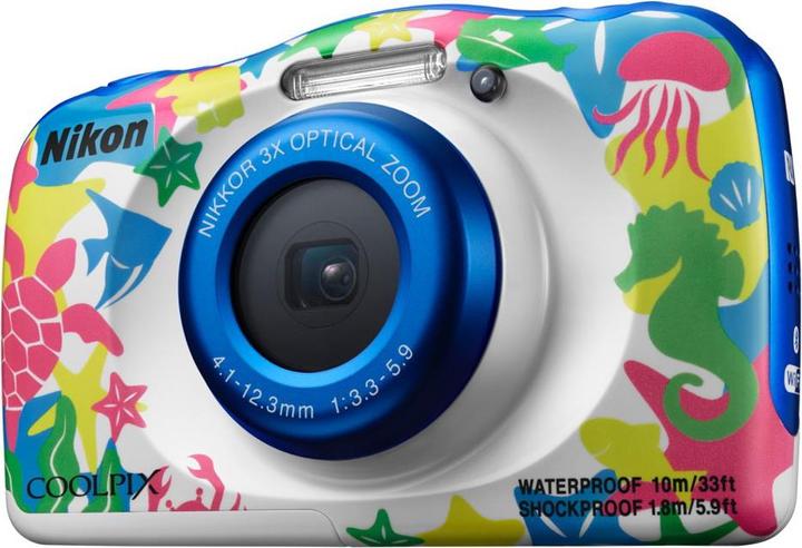 Immagine prodotto Nikon Coolpix W100, impermeabile fino a 10m (13 Mpx, 1/3.2")