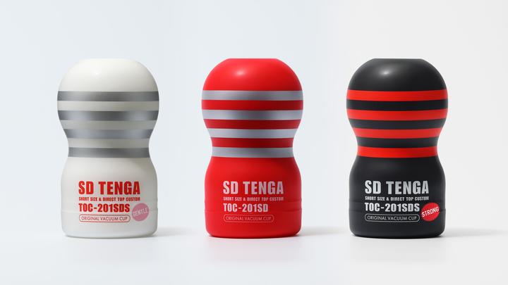 Produktbild Tenga SD ORIGINAL VACUUM CUP Strong - kurzer Masturbator aus TPE