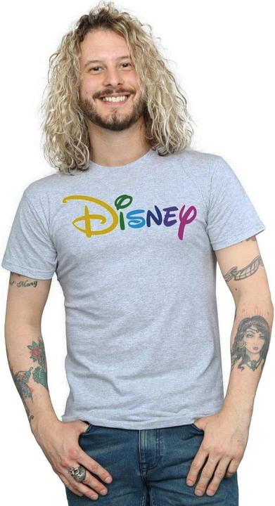 Actual product image Disney Mens Colour Logo T-Shirt (3XL)