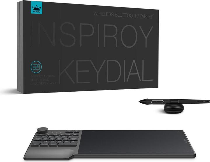 Actual product image Huion Inspiroy Keydial KD200 graphics tablet (5080 lpi)