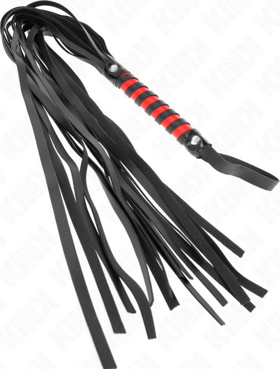 Actual product image Kink Long Striped Whip 70 cm