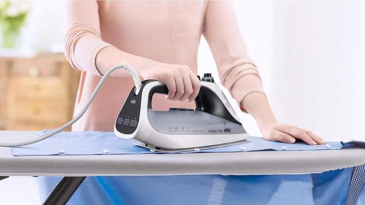 Productafbeelding Braun TexStyle 7 Pro SI7149WB Droog- en stoomstrijkijzer EloxalPlus zoolplaat (2900 W, 225 g/min)