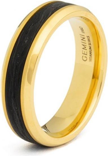 Produktbild Gemini RING - TITAN - CARBON - GR. 66 (66)