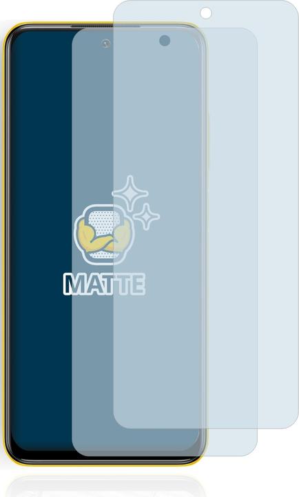 Produktbild BROTECT Entspiegelungs-Schutzfolie Displayschutz Matt (2 Stück, Xiaomi Poco M3 Pro 5G)