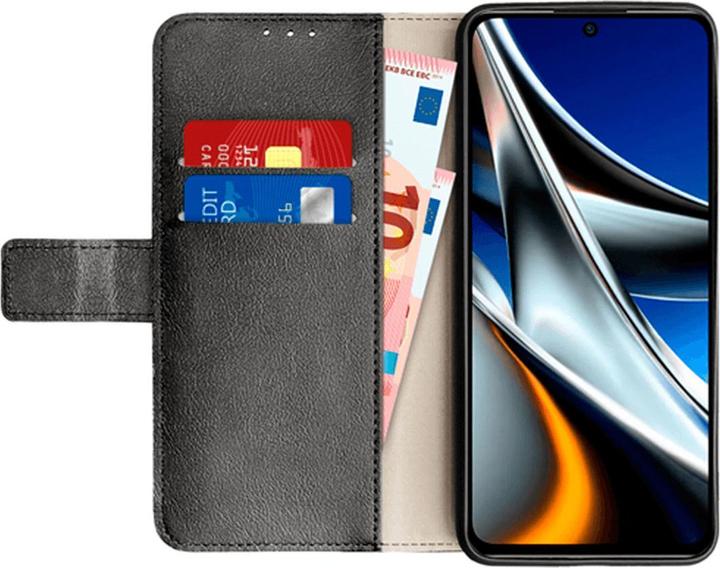 Produktbild Just in Case PU-leder Book Case Schwarz Poco X4 Pro (Xiaomi Poco X4 Pro 5G)
