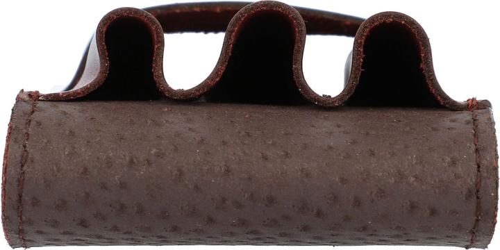 Image du produit Mika Porte-plume pour 3 stylos, cuir de selle, marron