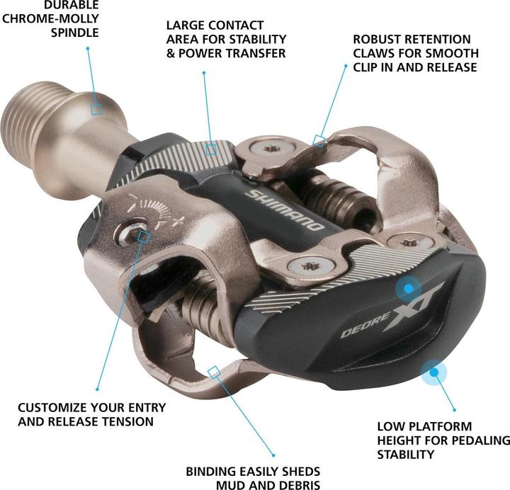 Image du produit Shimano Deore XT PD-M8100