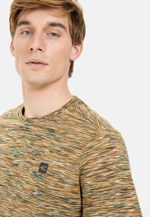 Produktbild Camel Active Kurzarmshirt mit geripptem Kragen (M)