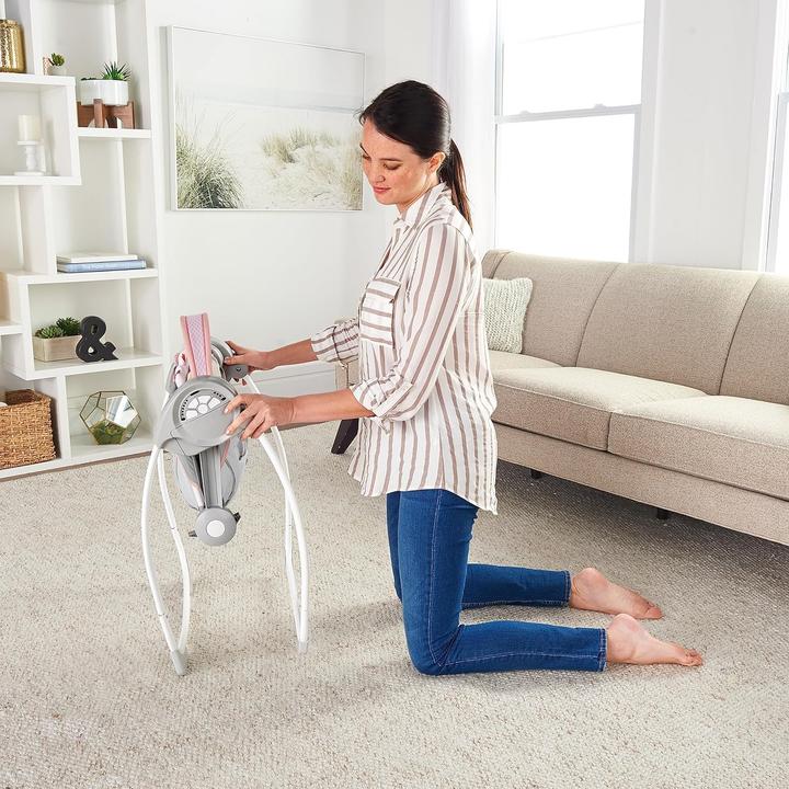 Actual product image Ingenuity Baby Swing & Baby Seesaw, Flora