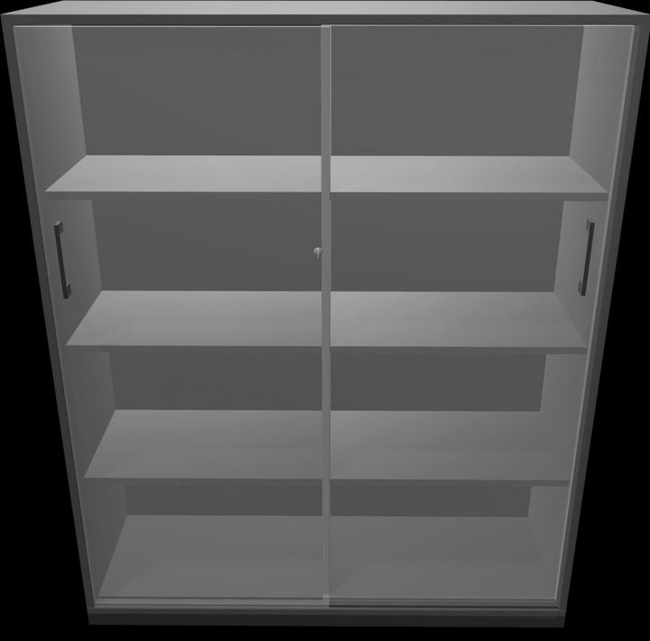 Actual product image Narbutas Choice sliding door cabinet (120 x 40 x 146.5 cm)