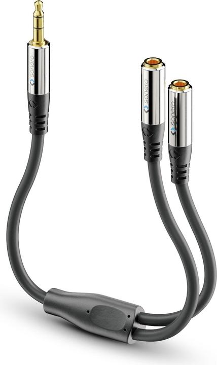 Immagine prodotto Sonero Cavo audio 3.5 mm jack - 3.5 mm jack 0.25 m (0.25 m, Connettore da 3,5 mm (AUX))