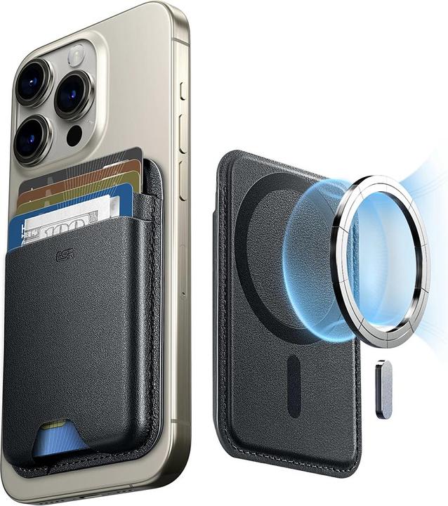 Produktbild ESR HaloLock magnetic wallet (black)