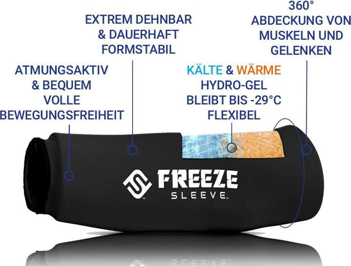 Immagine prodotto Freeze Sleeve ® benda di raffreddamento e riscaldamento (XXXL)