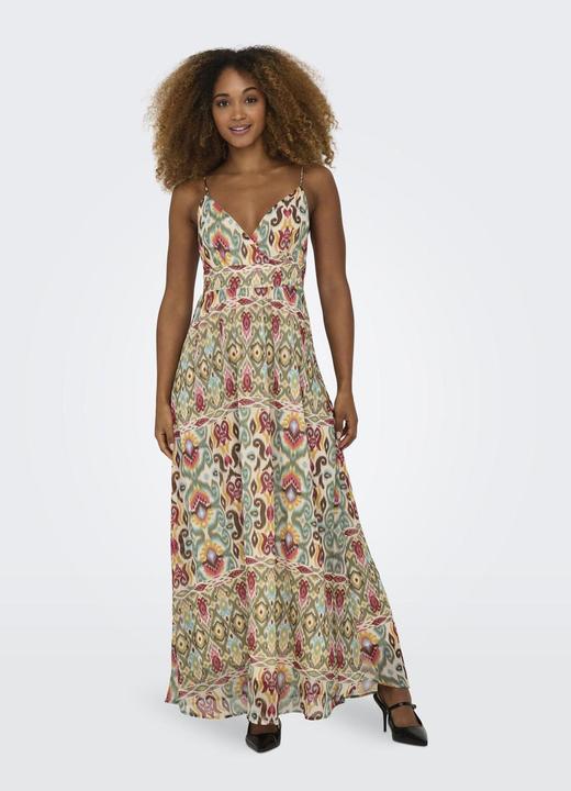 Produktbild Only Normal geschnitten V-Ausschnitt Midikleid Kleid (M)