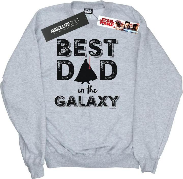 Immagine prodotto Star Wars Best Dad In The Galaxy Felpa Uomo (XXL)