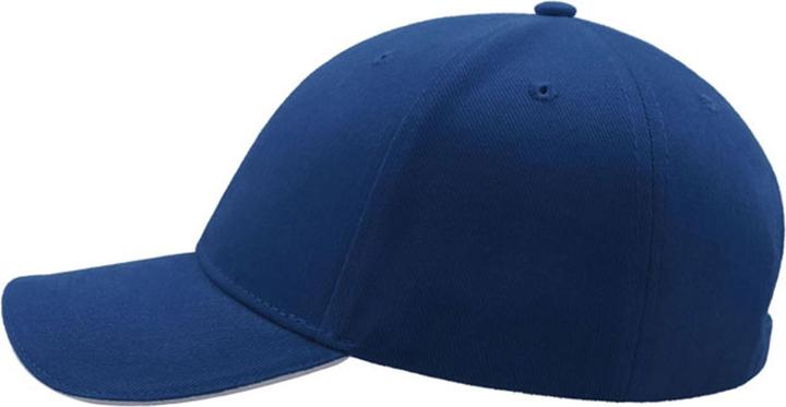 Actual product image Atlantis Liberty baseball cap with 6 brushed cotton panels (pack of 2) (One size)