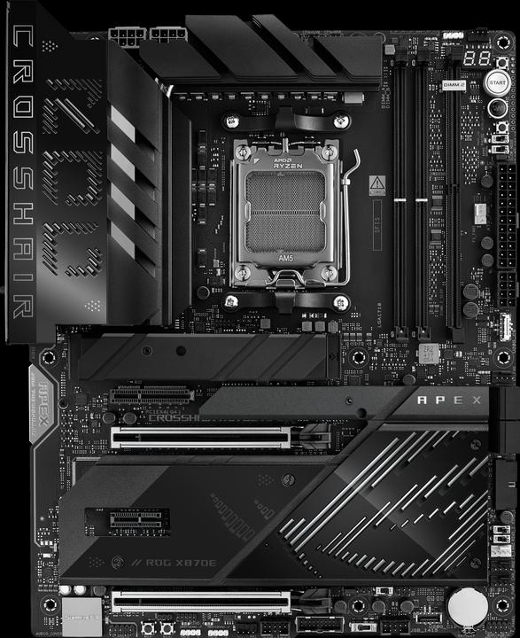 Image du produit ASUS Rog Crosshair X870e Apex (AM5, AMD X870, ATX)