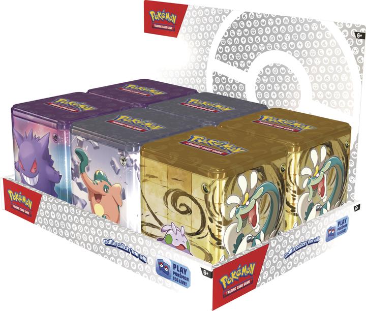 Actual product image Pokémon Stacking tin spring 2024