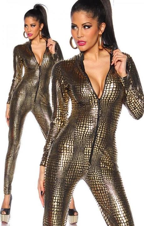 Produktbild Saresia Wetlook Overall mit Cut-Outs (M)