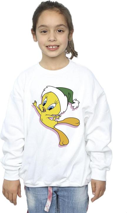 Immagine prodotto Looney Tunes Tweety Christmas Hat Felpa Ragazze (116)