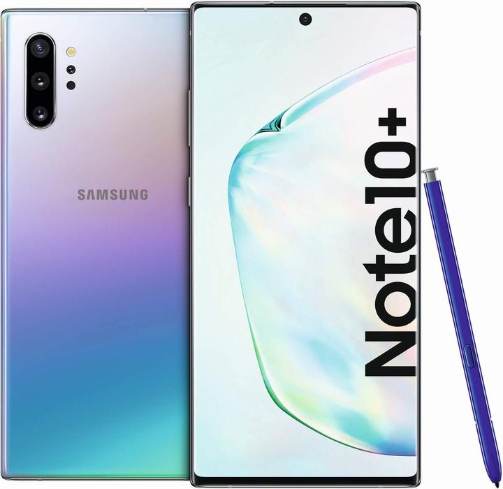 Samsung Galaxy Note10+ EU (256 GB, Aura Glow, 6.80", Hybrid Dual SIM, 12 Mpx, 4G)