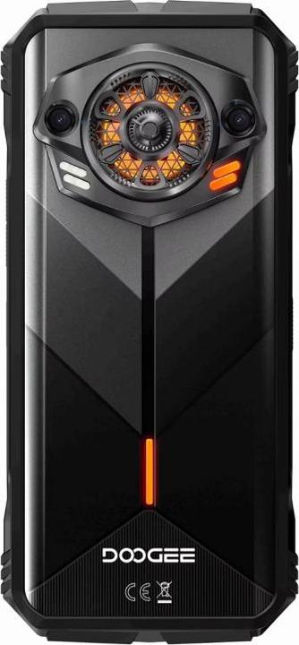 Actual product image Doogee S Punk (NFC - 6.58" - 256 GB, 6 GB RAM - 10 800 mAh) Black (256 GB, Black, 6.58", 50 Mpx)
