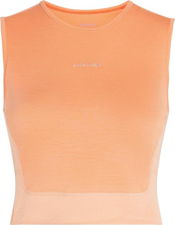 Icebreaker Women Merino Mer ZoneKnit Energy Wind Cro Bra-Tank (M)