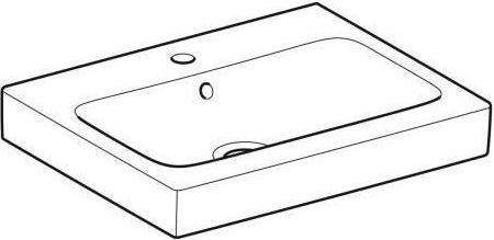 Produktbild Geberit Waschtisch iCon 60 cm wei Keratec 124060600 (485 mm, 600 mm)
