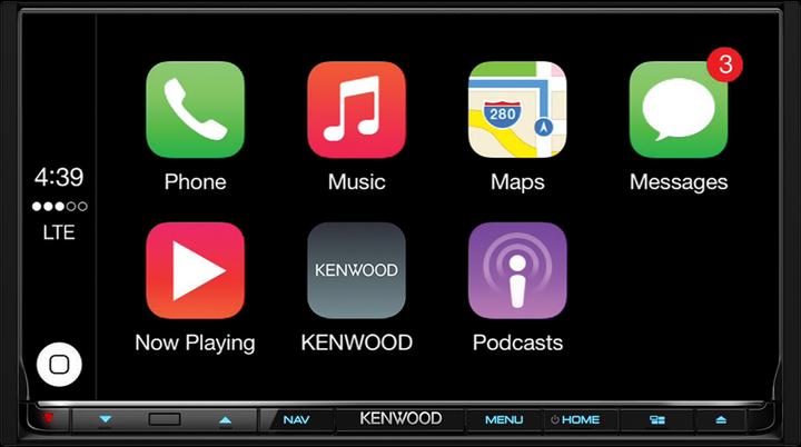 Produktbild Kenwood Corp. DNX-8160DABS ohne DAB-Antenne (Android Auto, Apple Carplay)