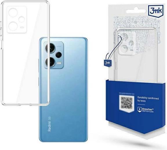 Immagine prodotto 3MK Custodia per Xiaomi Redmi Note 12 Pro+ in silicone della serie Clear Case - trasparente (Xiaomi Redmi Note 12 Pro+)