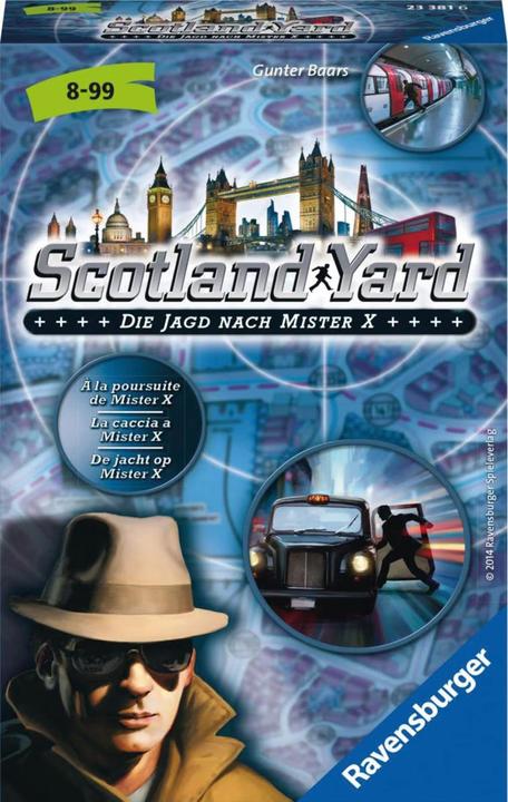 Produktbild Ravensburger Scotland Yard - Die Jagd nach Mister X (Deutsch, Französisch, Italienisch)
