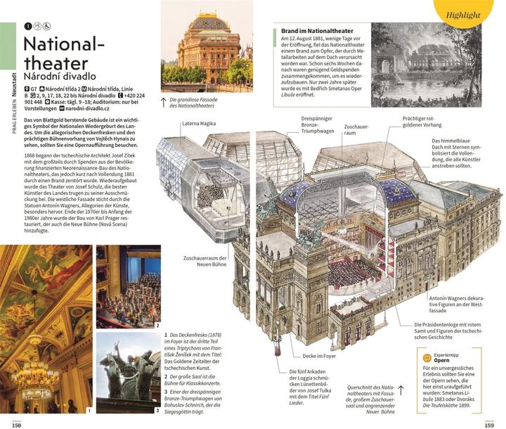 Produktbild Vis-à-Vis Reiseführer Prag (Deutsch, DK Verlag Reise, 2023)