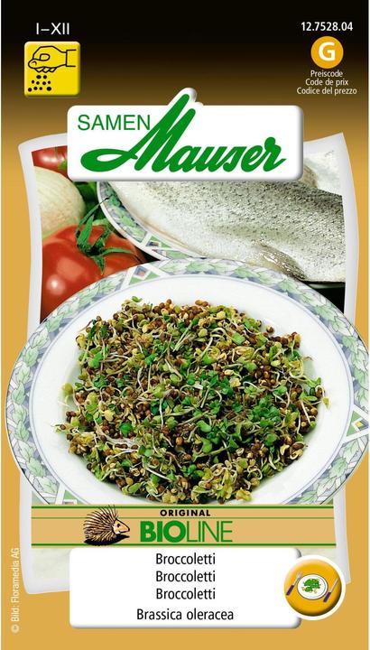 Produktbild Samen Mauser BIO-Speisekeimlinge Broccoletti (Keimlinge)