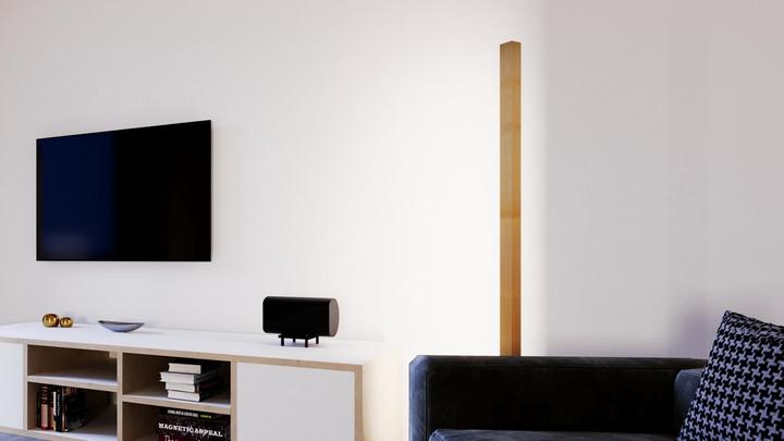 Actual product image kln.swiss Wood Floor Lamp Columna (4845 lm)