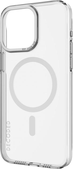 Image du produit Decoded Coque arrière en plastique recyclé pour iPhone 15 Pro Max Transparent (Apple iPhone 15 Pro Max)