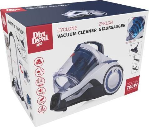 Image du produit Dirt Devil Vacuum cleaner bagless DD2504