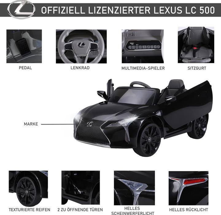 Produktbild Homcom Kinderauto von Lexus (6 V)