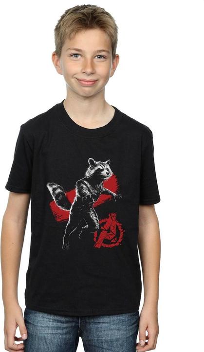 Actual product image Boys Avengers Endgame Mono Rocket T-Shirt (116)