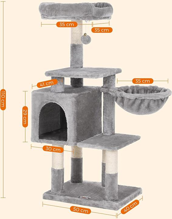 Immagine prodotto Feandrea Tingo (110 cm, Grigio)
