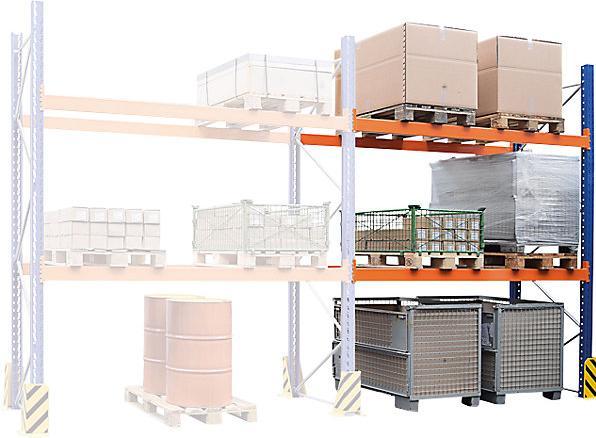 Image du produit eurokraft pro Rayonnage à palettes, rayonnage additionnel, h x l x p 3365 x 2800 x 1100 mm.