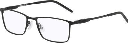 Hugo Boss Hg 1104 Mattschwarzes Brillengestell für Männer 53/18/145