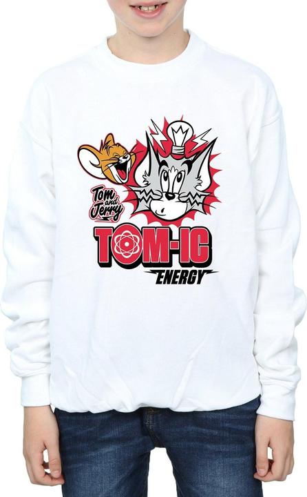 Immagine prodotto Tom & Jerry Tomic Energy Felpa Ragazzi (140, 146)