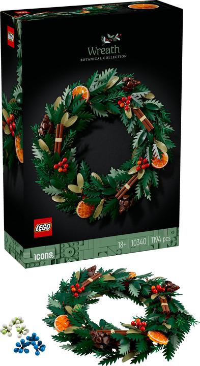 Immagine prodotto LEGO Ghirlanda di Natale (10340, LEGO Icons)
