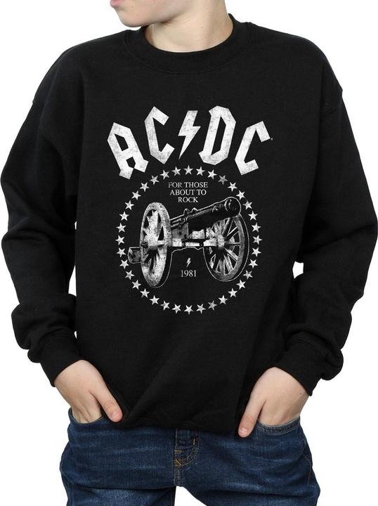Actual product image AC/DC Boys We Salute You Cannon Sweatshirt (152, 158)