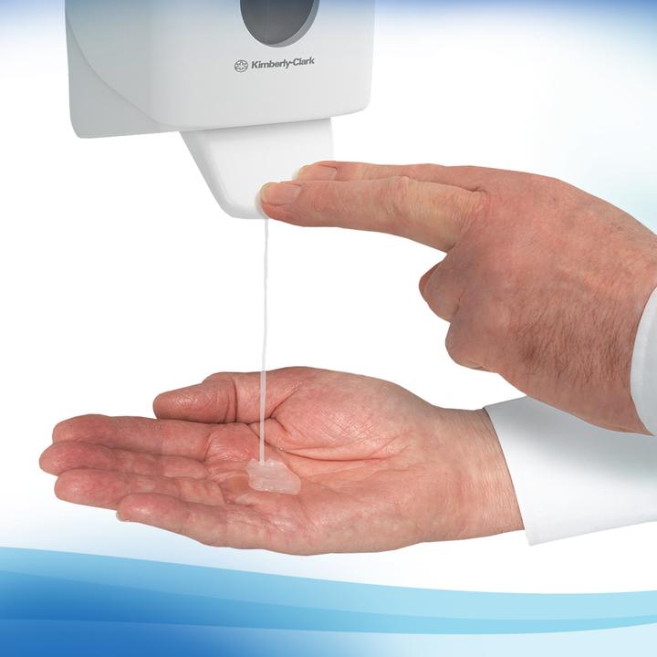 Productafbeelding Kleenex ® Vloeibare zeep neutraal antibacterieel pH-waarde: 6 Ontwerp van de verpakking: Canister Materiaal (Vloeibare zeep, 1000 ml)