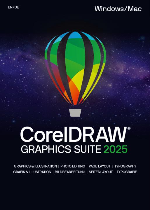 Corel CorelDRAW Graphics Suite 2025 (1 Utente, Senza limiti)