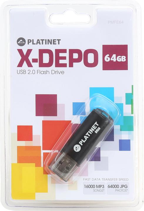 Image du produit Platinet PMFE64 (64 Go)