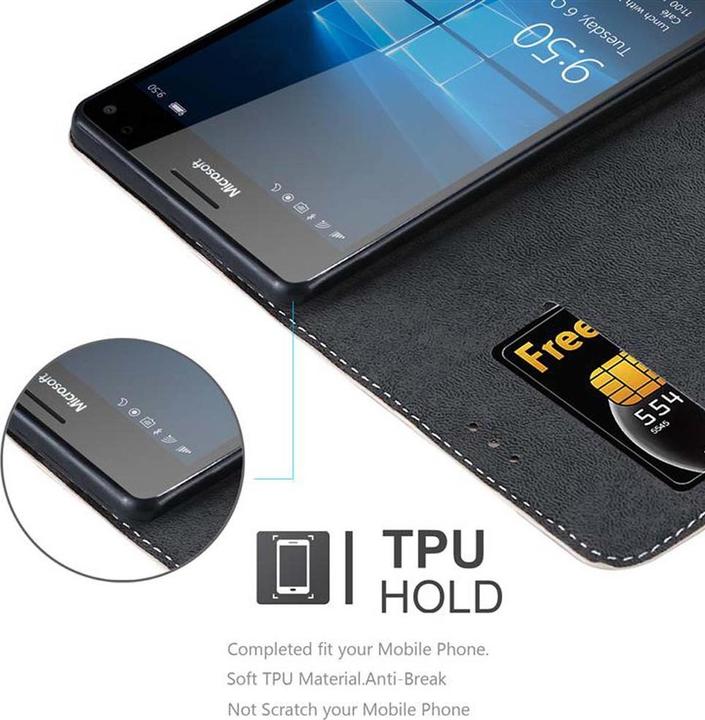 Actual product image Cadorabo Book X Wallet Cover (Microsoft Lumia 950 XL)