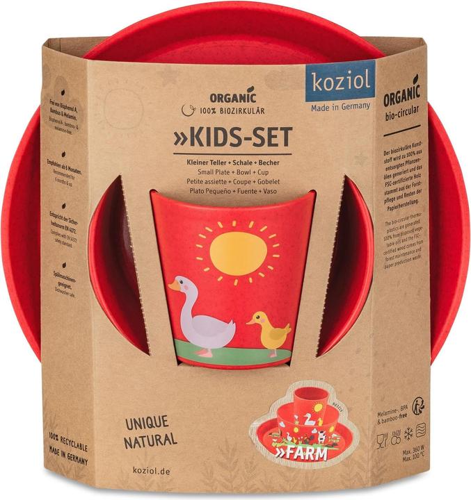 Produktbild Koziol Kindergeschirr 'Farm'