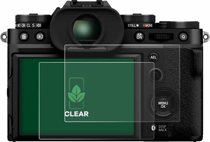 Actual product image ScreenLeaf Protective film sustainable screen protector screen protector film clear transparent (Screen protector, X-T5)